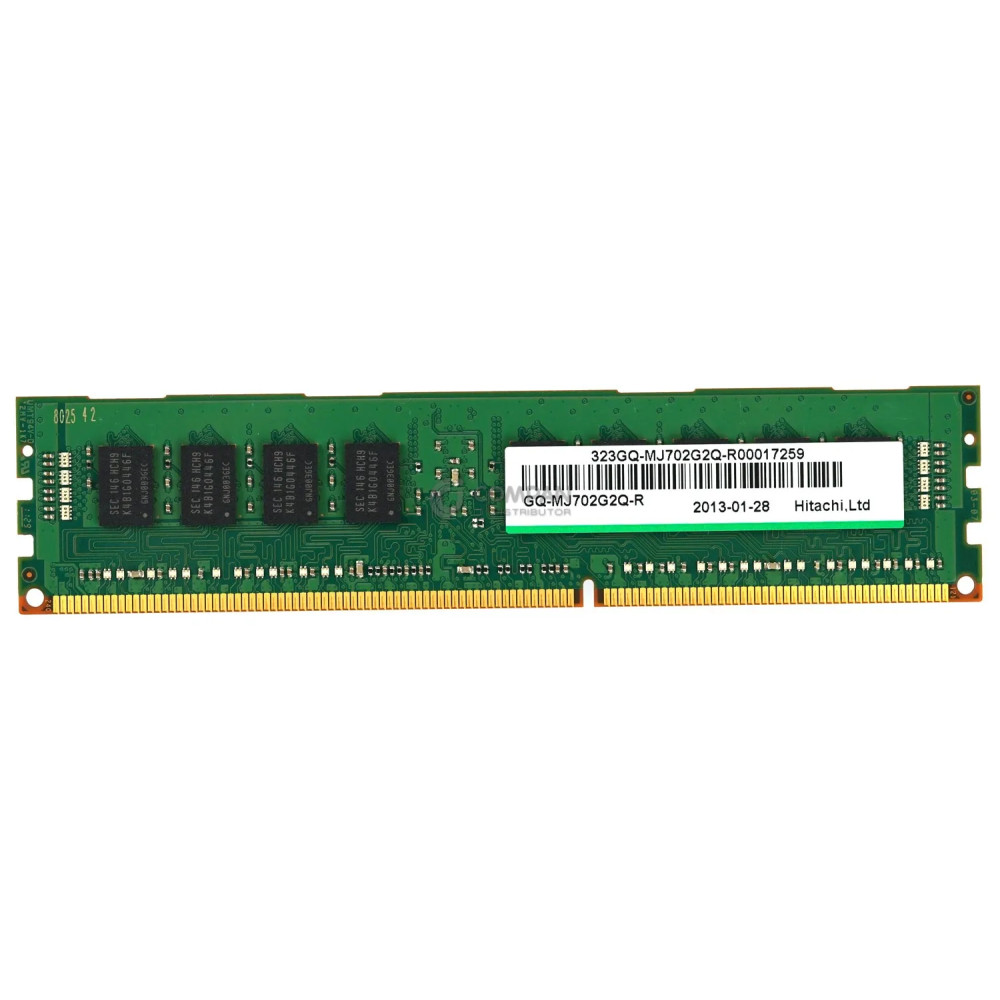 GQ-MJ702G2Q-R HITACHI MEMORY 2GB 1RX4 PC3-10600  DDR3 - M393B5670FH0-CH9