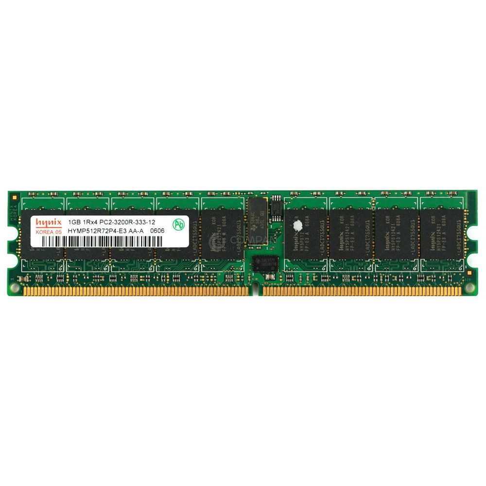 HYMP512R72P4-E3 HYNIX MEMORY 1GB 1RX4 PC2 3200R DDR2