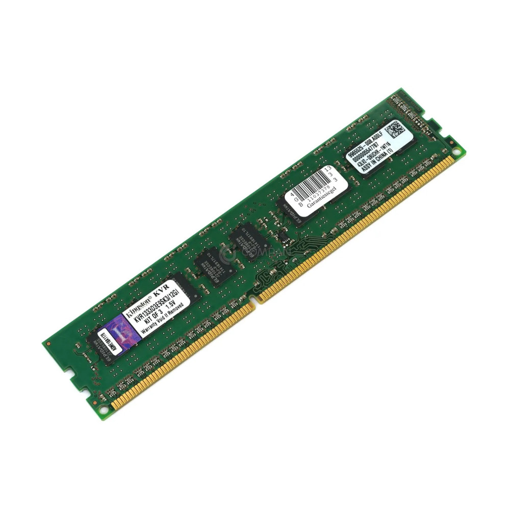 KVR1333D3E9SK3-12GI KINGSTON MEMORY 4GB 2RX8 DDR3 10600E DDR3