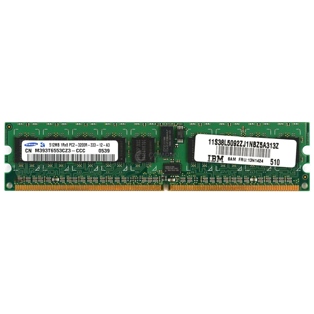 13N1424 IBM MEMORY 512MB PC3200R CL3 DDR2