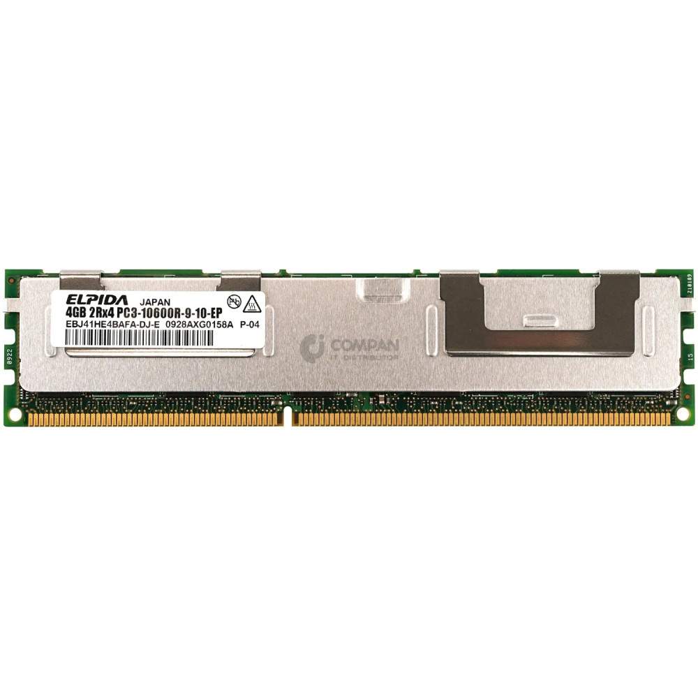 EBJ41HE4BAFA-DJ-E ELPIDA MEMORY 4GB 2RX4 PC3 10600R DDR3