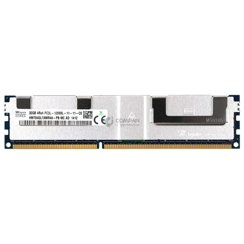 HMT84GL7AMR4A-PB HYNIX MEMORY 32GB 4RX4 PC3L 12800L DDR3