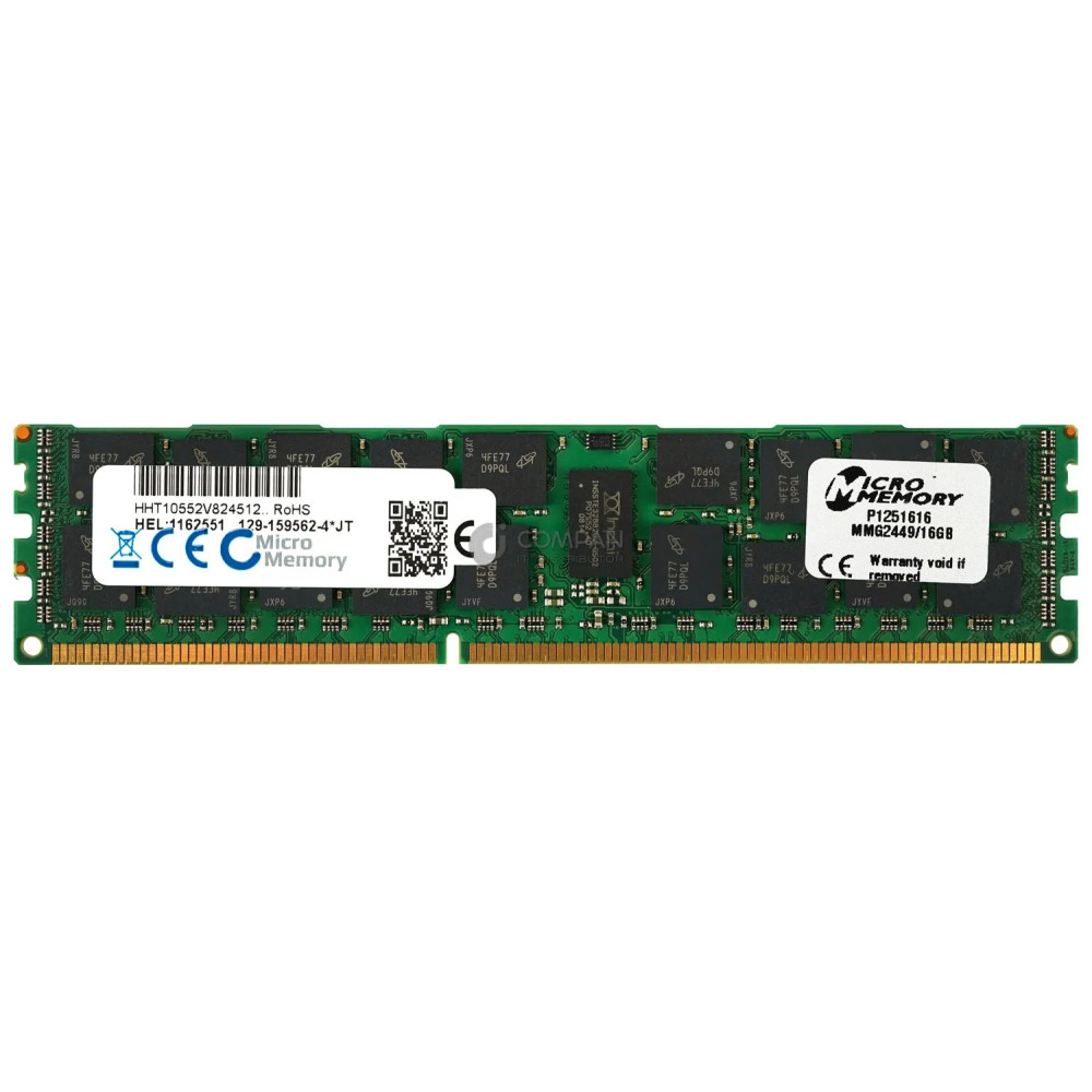 MMG2449-16GB MICROMEMORY 16GB 1600MHZ DDR3 - P1251616