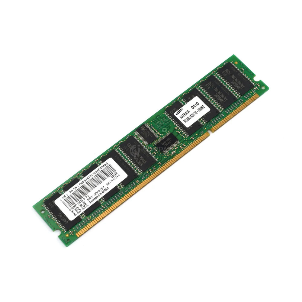 00P5767 IBM 512MB 64M X 72 MEMORY FOR POWER 615 PSERIES POWER6 - 30D2, H12714