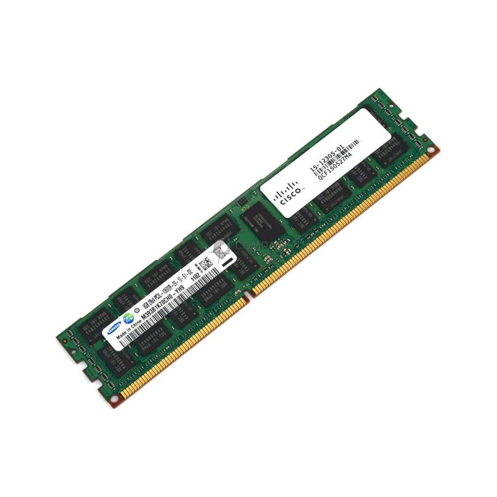 15-12305-01 CISCO MEMORY 8GB 2RX4 PC3L 10600R DDR3 - M393B1K70CH0-YH9