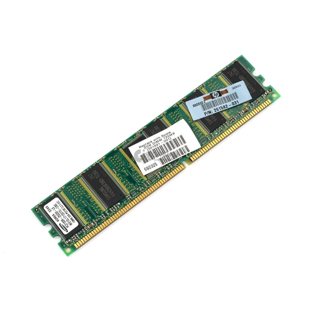 301691-001 HP 128MB DDR1 PC2100R MEMORY - 261582-031
