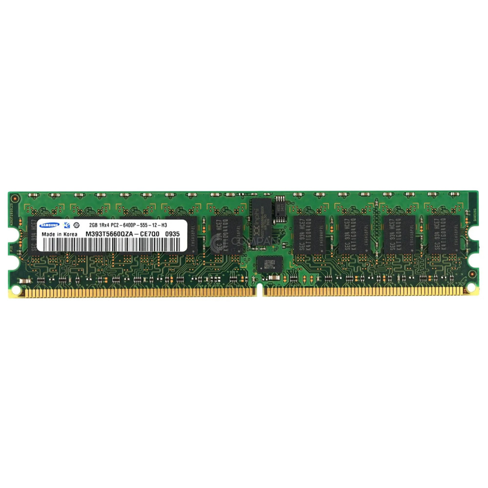 M393T5660QZA-CE7 SAMSUNG MEMORY 2GB 1RX4 PC2 6400P DDR2