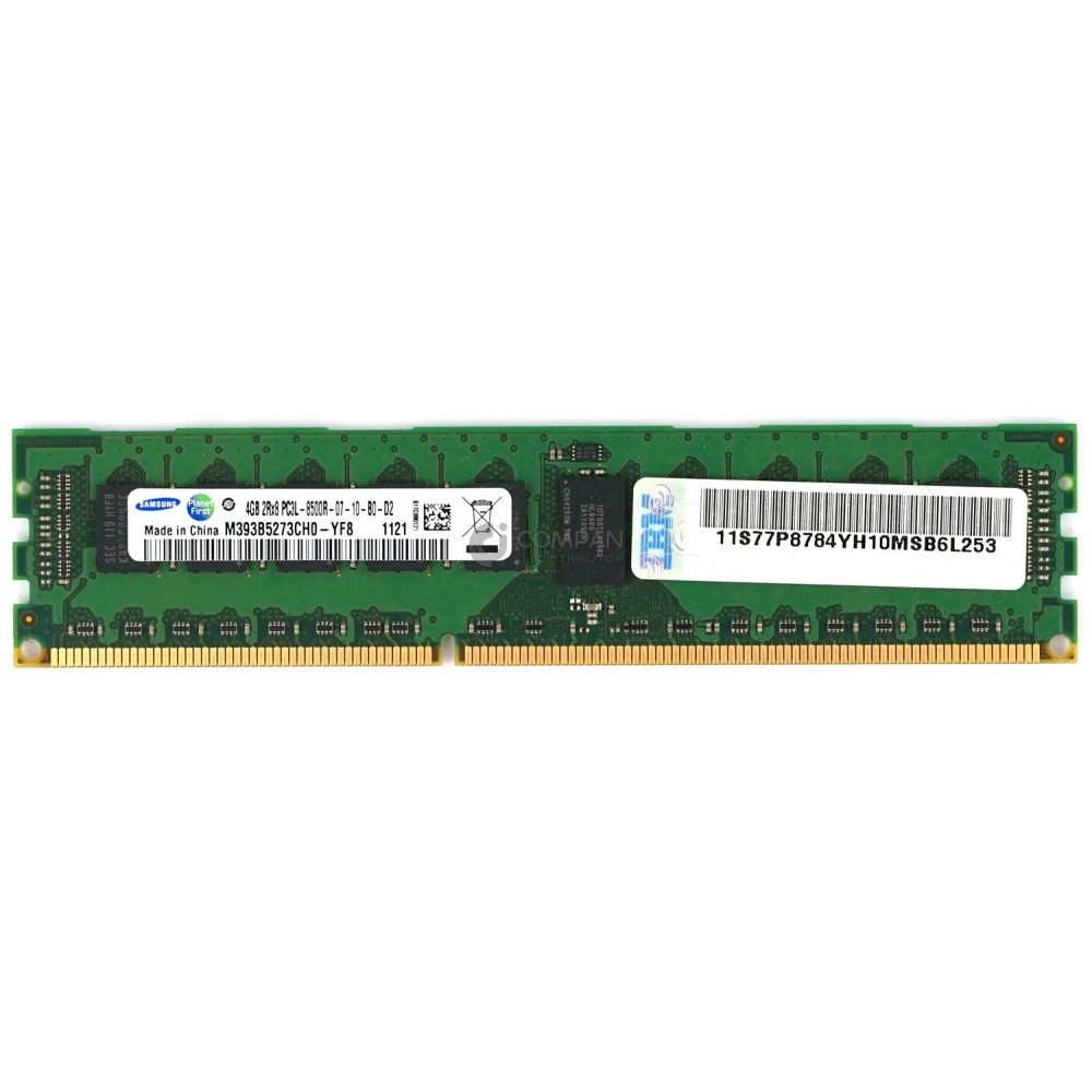 77P8784 IBM 4GB 2RX8 PC3L-8500R DIMM FOR POWER SERIES