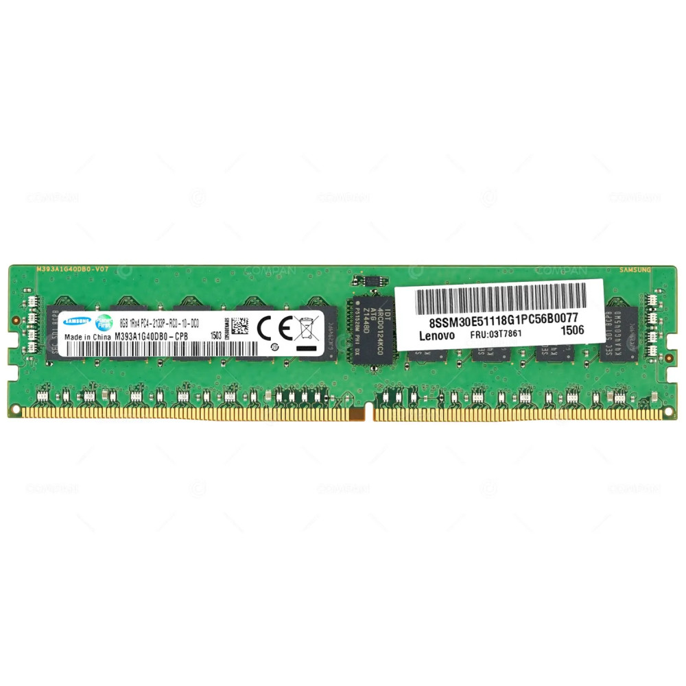03T7861 IBM 8GB 1RX4 PC4 17000P DDR4 MEMORY -