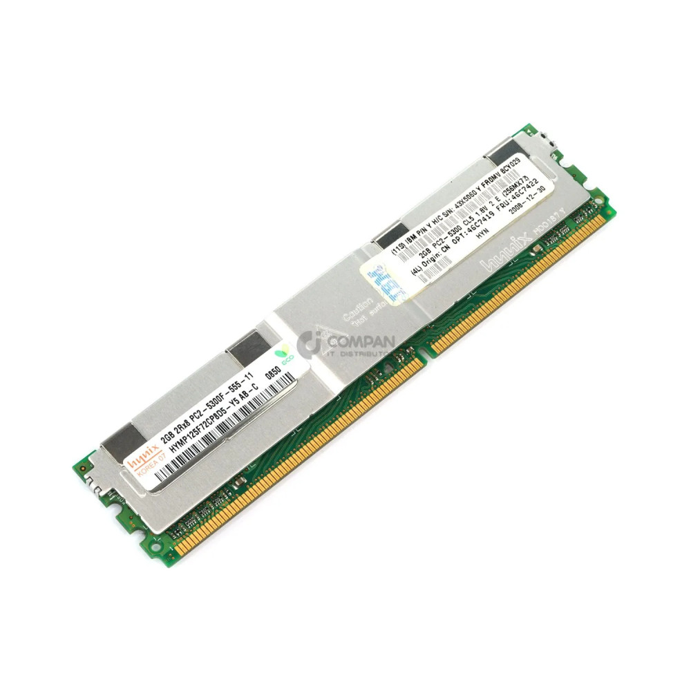 46C7422 IBM MEMORY 2GB 2RX8 PC2 5300F DDR2 - 46C7419