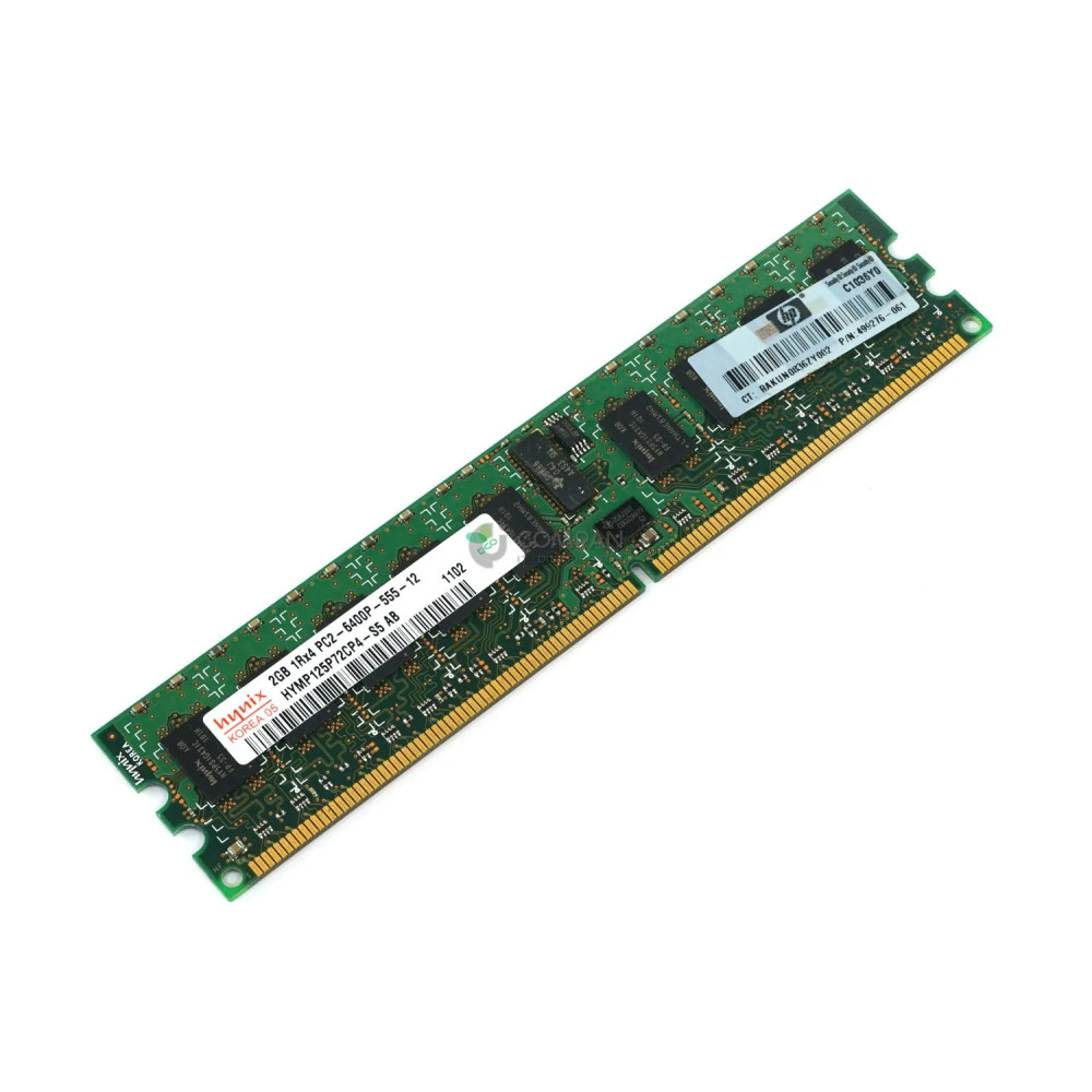 499276-061 HP MEMORY 2GB 1RX4 PC2 6400P DDR2 - 501157-001, 497765-B21