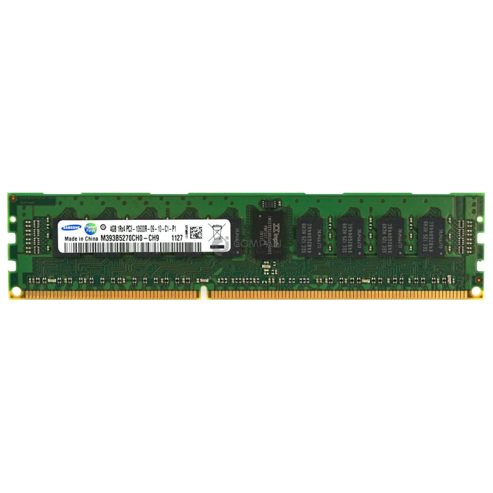 591750-171 HP MEMORY 4GB 1RX4 PC3 10600R DDR3 - 595096-001, M393B5270CH0-CH9