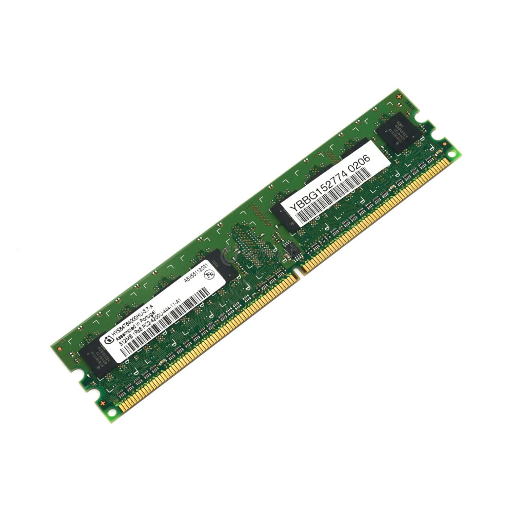 HYS64T64000HU-3.7-A INFINEON MEMORY 512MB 1RX8 PC2-4200U DDR2