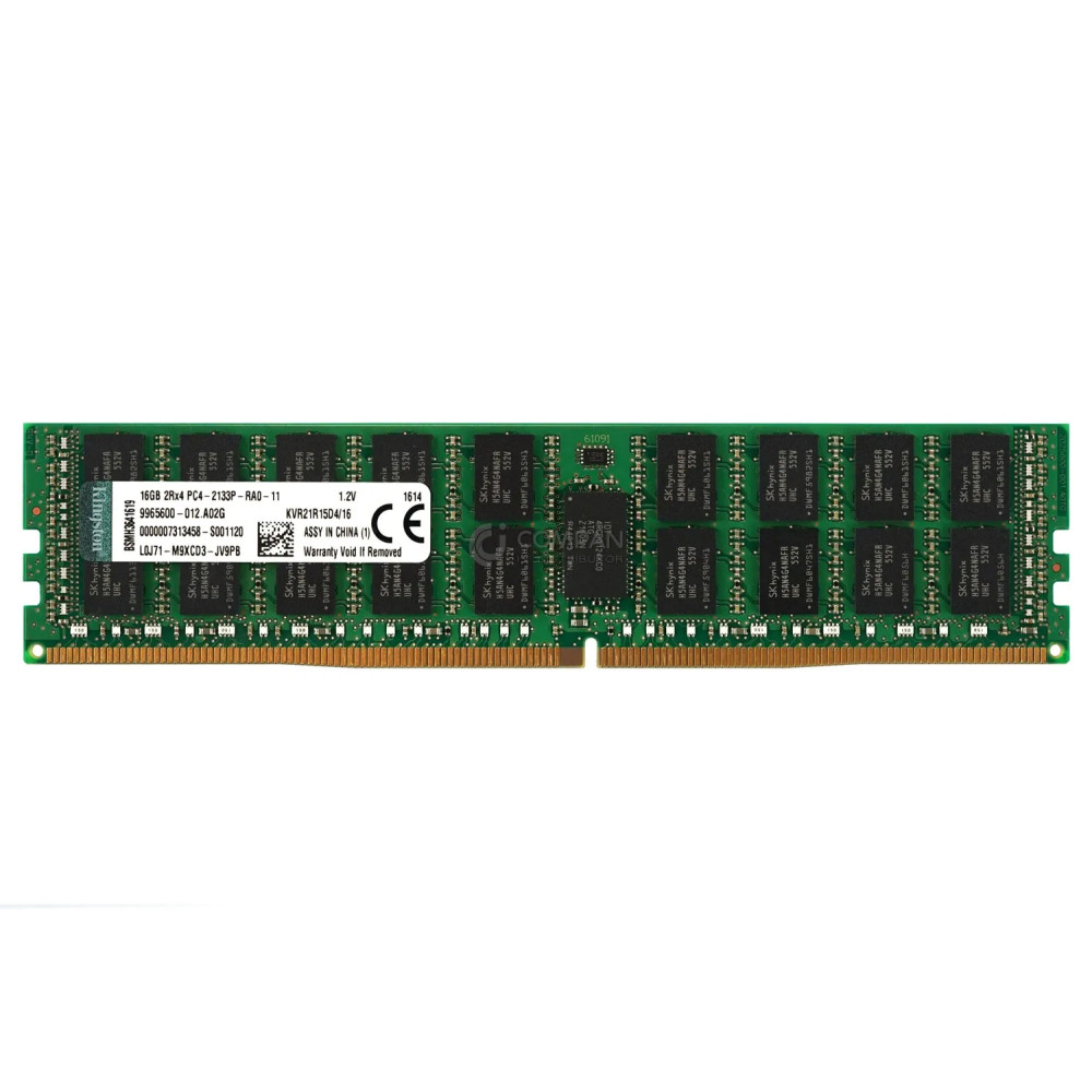 KVR21R15D4-16 KINGSTON MEMORY 16GB 2RX4 17000P DDR4 2133P - 9965600-012.A02G