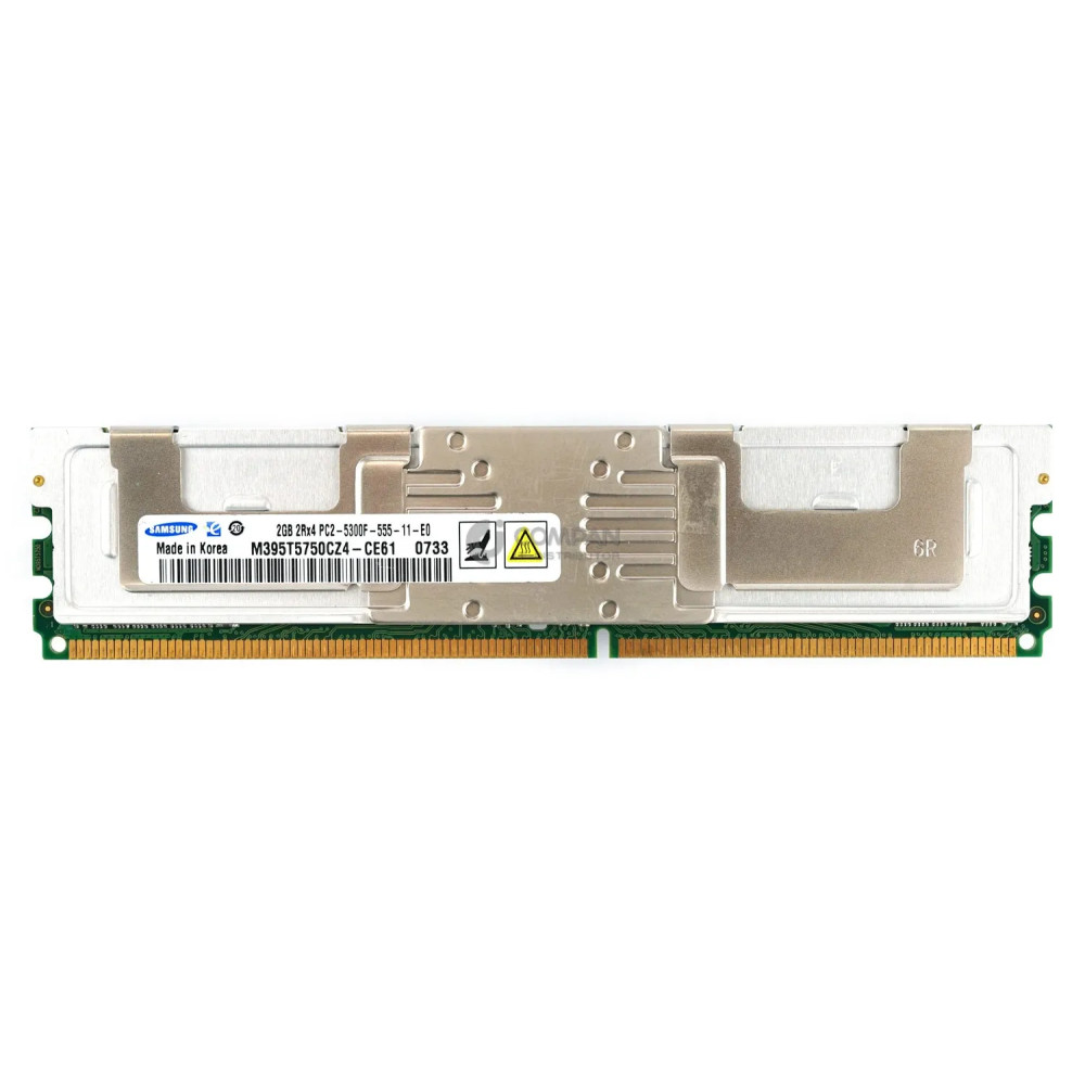 M395T5750CZ4-CE61 SAMSUNG MEMORY 2GB 2RX4 PC2 5300F DDR2
