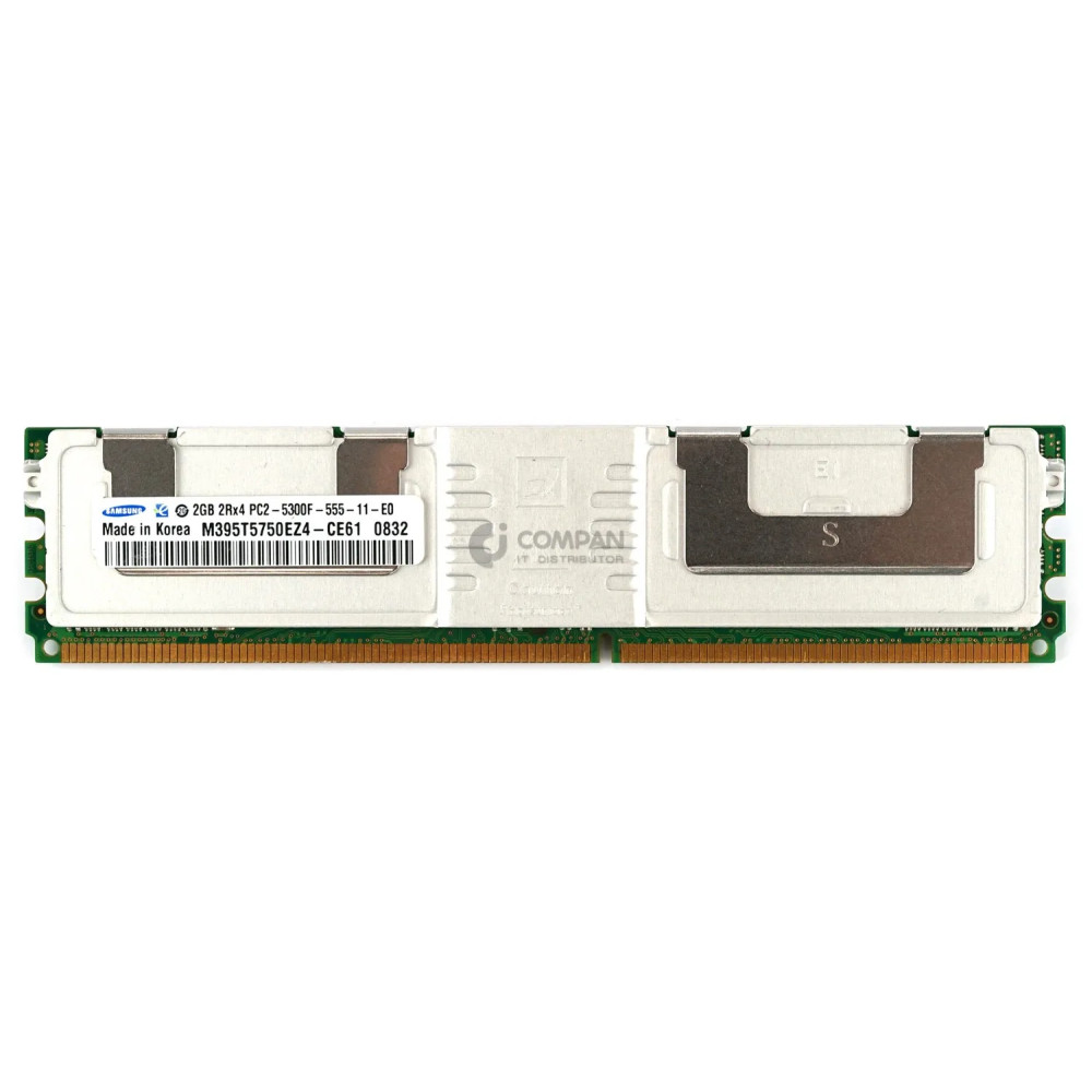 M395T5750EZ4-CE61 SAMSUNG MEMORY 2GB 2RX4 PC2 5300F DDR2