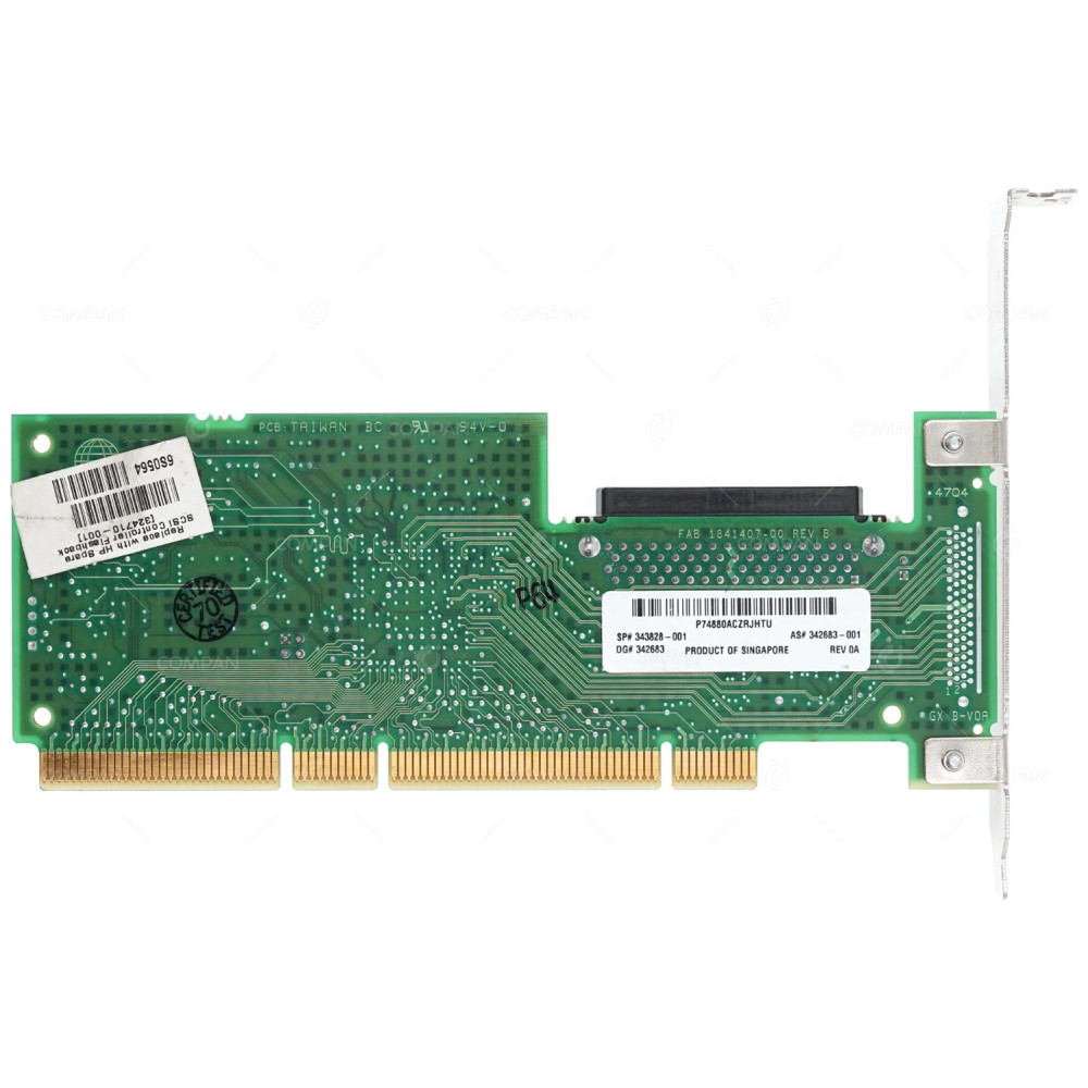 343828-001 HP SCSI LVD CONTROLLER CARD PCI-X - 342683-001