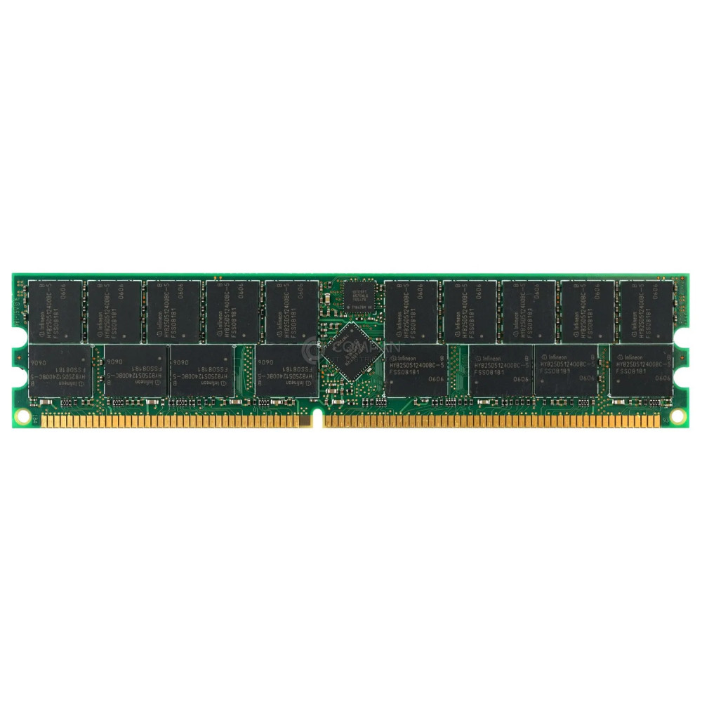 373030-051 HP MEMORY 2GB PC 3200R DDR 400 CL3 ECC REG - M312L5720CZ3-CCC, MT36VDDF25672Y-40BD2, HYS72D256220GBR-5-B