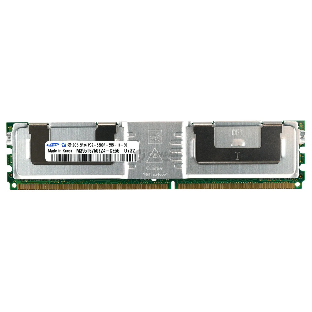M395T5750EZ4-CE66 SAMSUNG MEMORY 2GB 2RX4 PC2 5300F DDR2