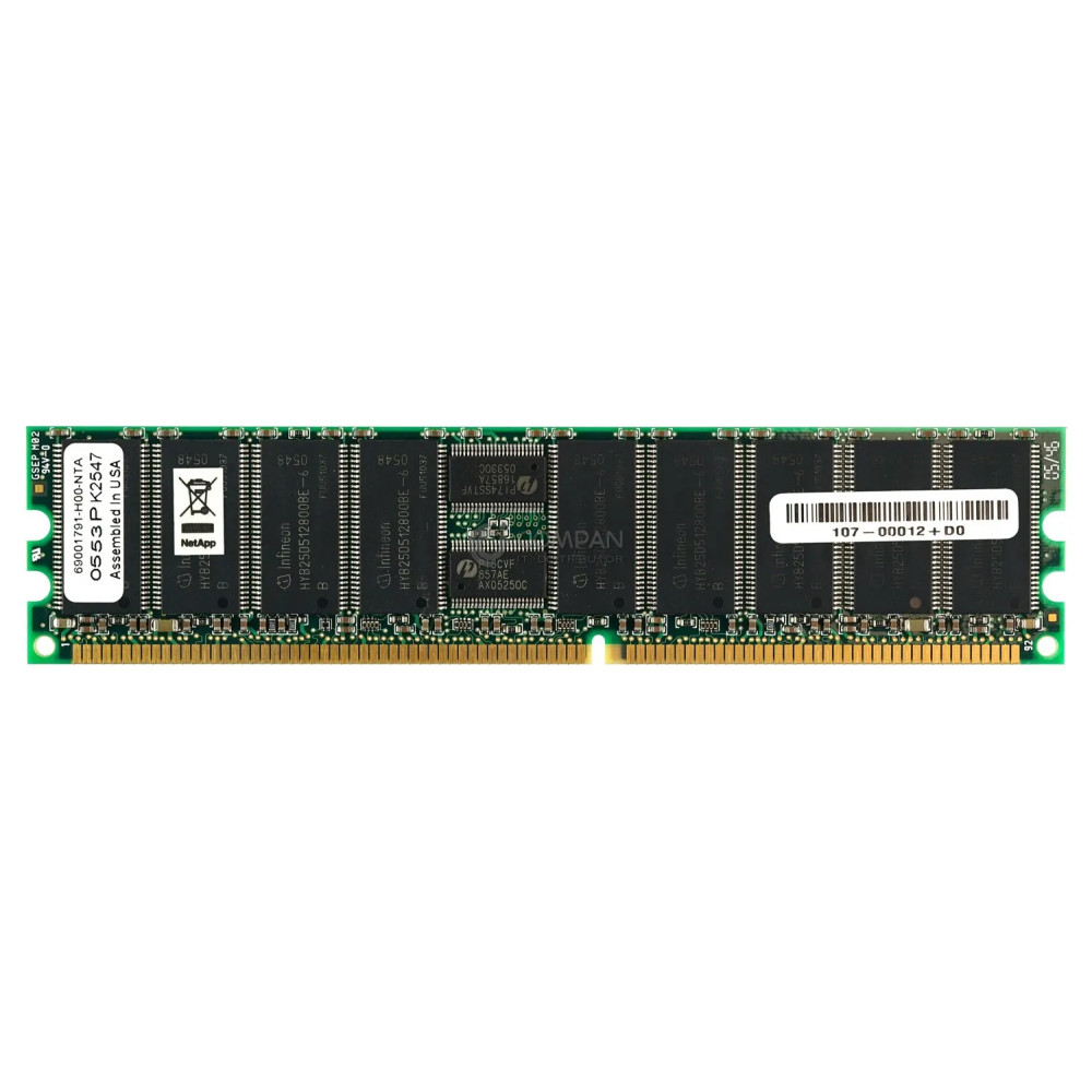 107-00012 NETAPP 1GB DIM FOR FAS30X0 SERIES