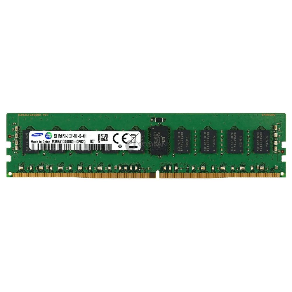 752368-581 HP MEMORY 8GB 1RX4 PC4 2133P DDR4 17000P M393A1G40DB0-CPB, M393A1G40EB1-CPB