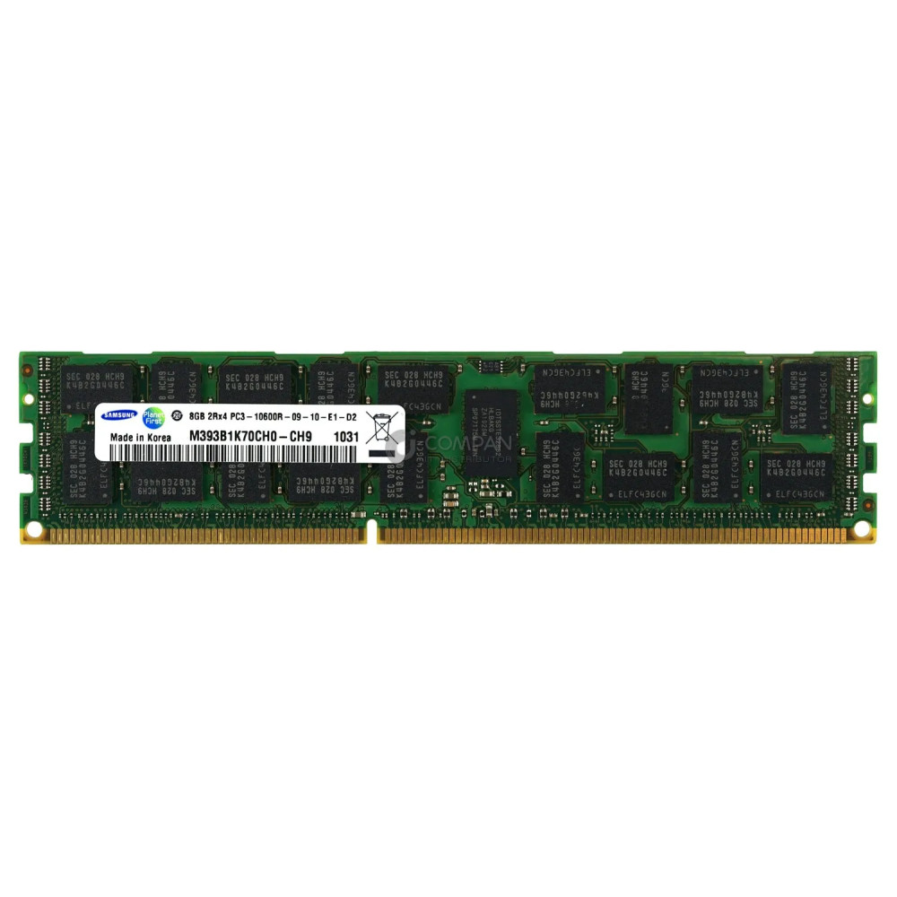 M393B1K70CH0-CH9 SAMSUNG MEMORY 8GB 2RX4 PC3 10600R DDR3 -
