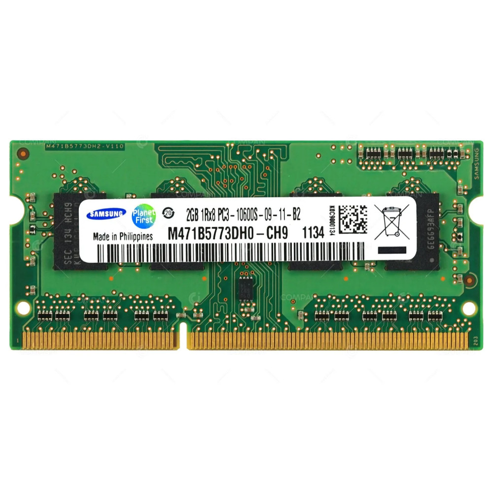 M471B5773DH0-CH9 SAMSUNG MEMORY 2GB 1RX8 PC3-10600S DDR3 -