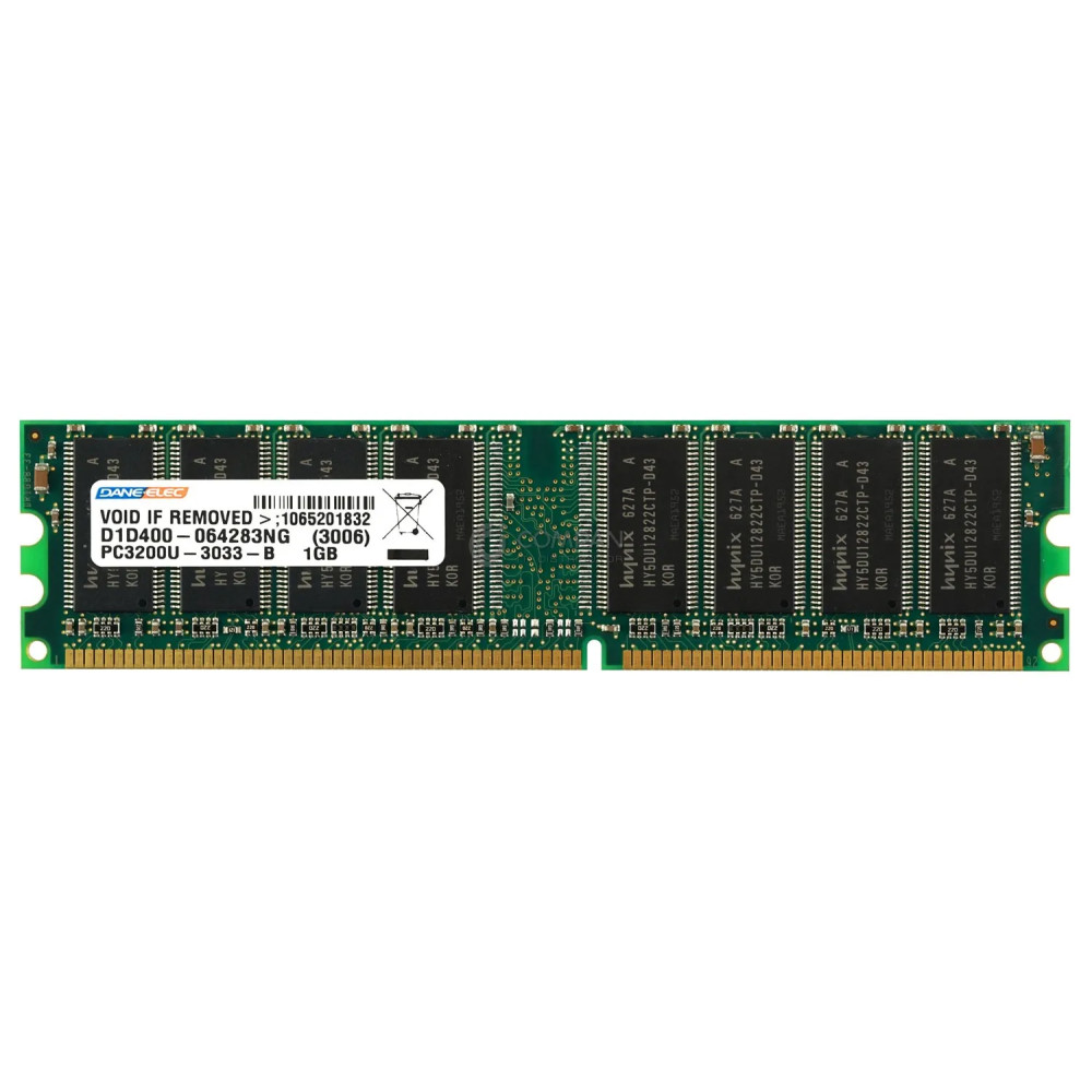 D1D400-064283NG DANE-ELEC MEMORY 1GB UDIMM PC3200U DDR -