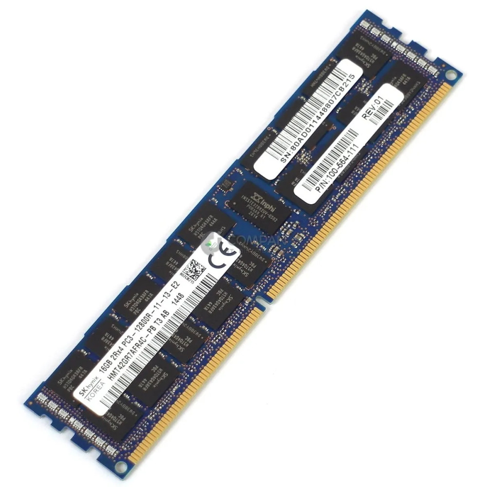 HMT42GR7AFR4C-PB HYNIX 16GB 2RX4 PC3 12800R 1600MHZ -