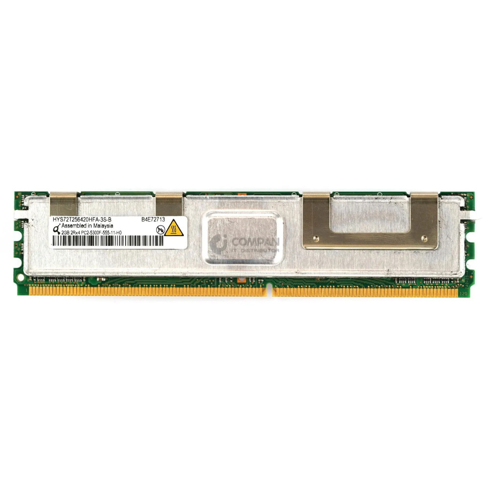 HYS72T256420HFA-3S-B MEMORY 2GB 2RX4 PC2 5300F DDR2 -