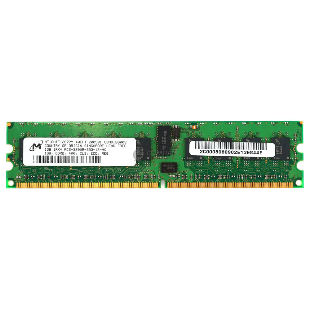MT18HTF12872Y-40EF1 MICRON 1GB 1RX4 PC2 3200R CL3  DDR2 -