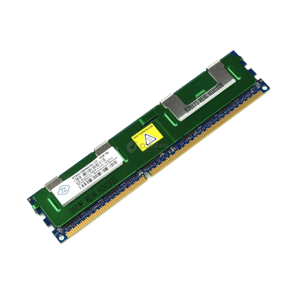 NT4GC72B4NA1NL-CG NANYA 4GB 2RX4 PC3 10600R DDR3 1333MHZ MEMORY -