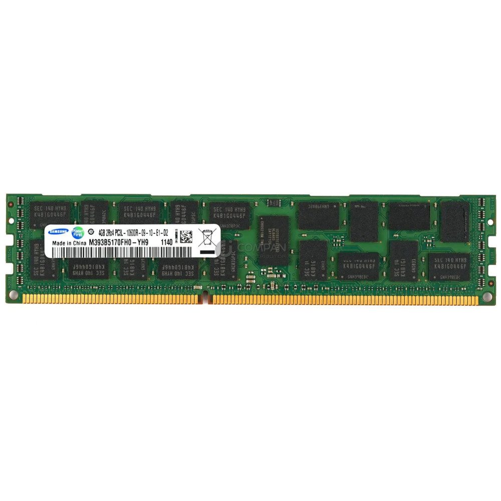 M393B5170FH0-YH9 SAMSUNG MEMORY 4GB 2RX4 PC3L 10600R DDR3 -
