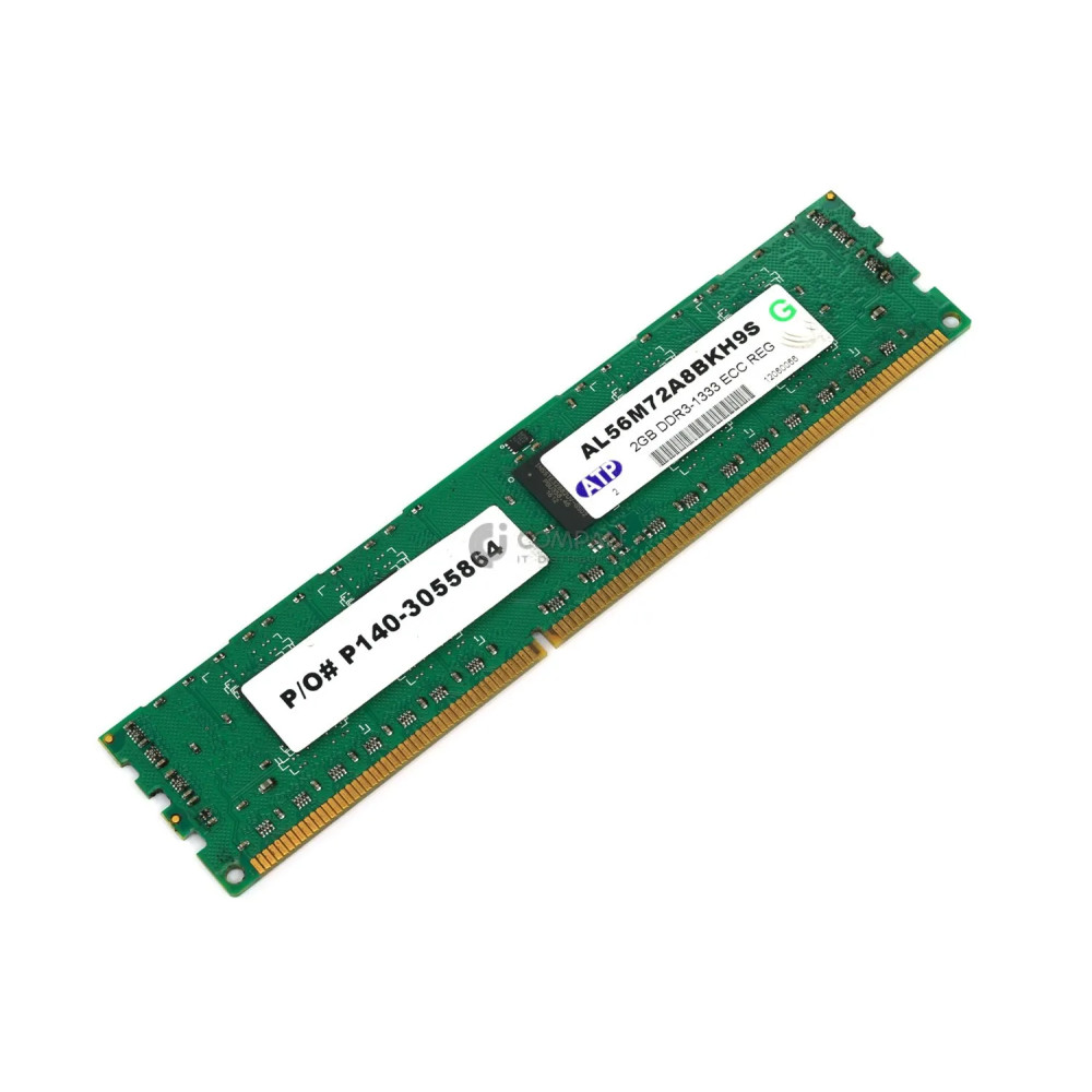 AL56M72A8BKH9S ATP MEMORY 2GB PC3 10600R ECC REG DDR3-1333 P140-3055864, 12060066