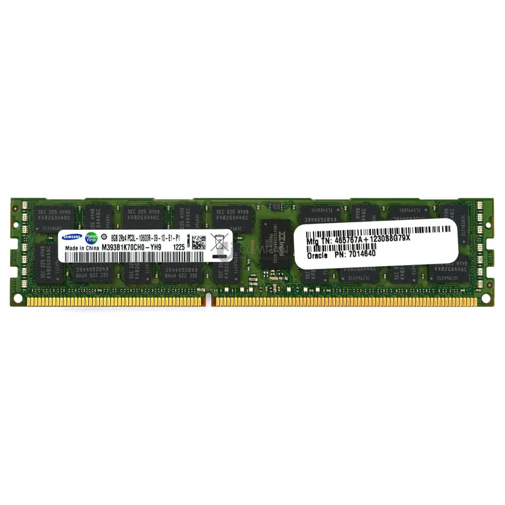 7014640 SUN ORACLE MEMORY 8GB 2RX4 PC3L 10600R  DDR3