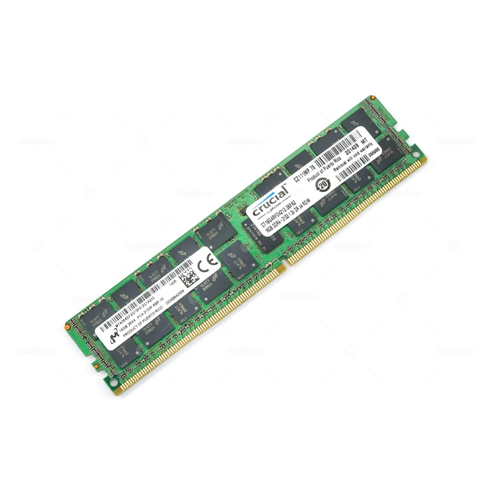 CT16G4RFD4213-36FA2 CRUCIAL MEMORY 16GB 2RX4 PC4 2133P DDR4 17000P