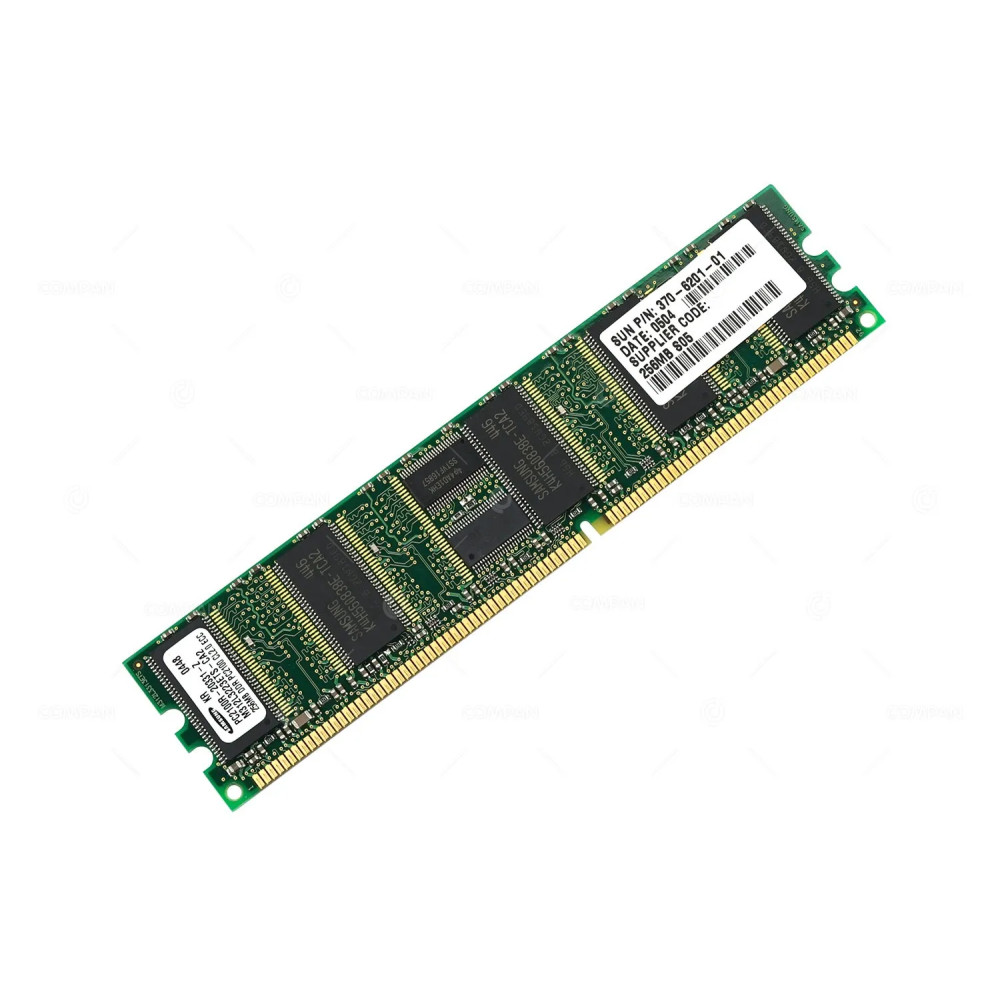 370-6201-01 SUN 256MB DDR1 PC-2100 REGISTERED CL2.0 ECC MEMORY FOR FIRE V240