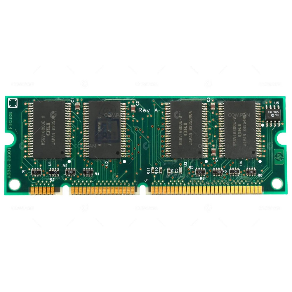 A3848-60001 HP MEMORY 8MB 100 PIN DIMM SDRAM FOR LASERJET 4000 4050 8000 C4141AX