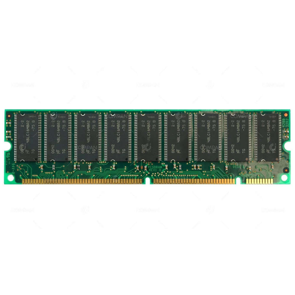 MT18LSDT3272AG-10EB1 MICRON MEMORY 256MB PC100 100MHZ 168 PIN DUAL RANK CL2 ECC DIMM SDRAM UNBUFFERED PC100-222-620