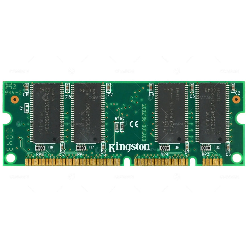 KTH-LJ4100-64 KINGSTON MEMORY 64MB 100 PIN 100MHZ SDRAM DIMM FOR LASERJET PRINTER 4100 4100N 4100TN KTH-LJ8000/64, KTH-LJ4100/64, 9902166-004.A00