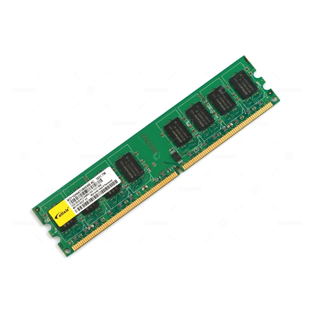 M2Y1GH64TU8HD6B-AC ELIXIR MEMORY 1GB 2RX8 6400U PC2 NON ECC DDR2 -