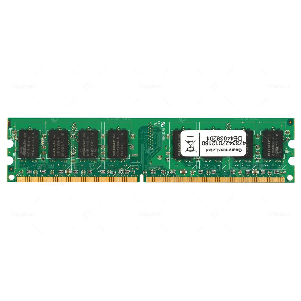 M2Y1GH64TU8HD6B-AC ELIXIR MEMORY 1GB 2RX8 6400U PC2 NON ECC DDR2 -