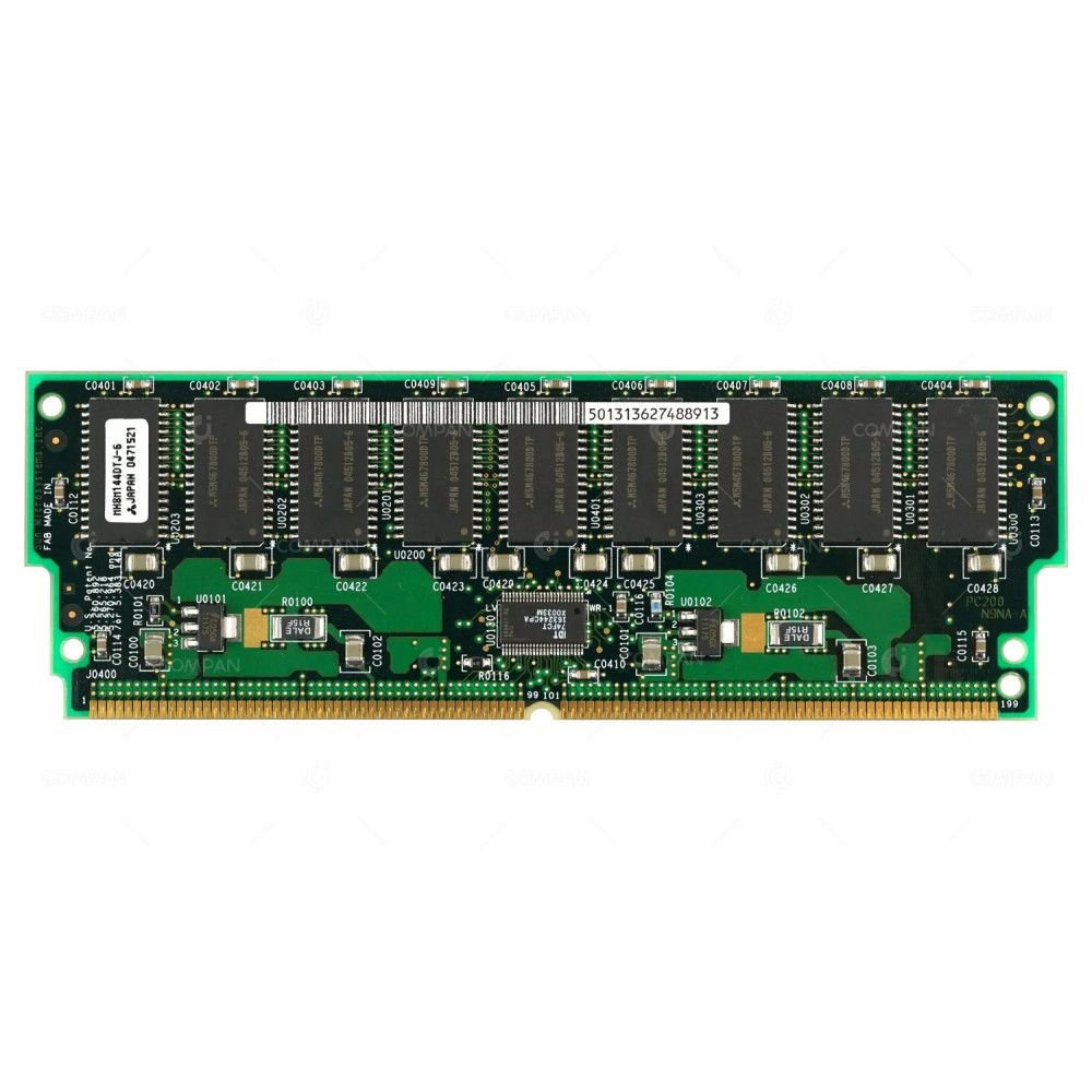MH8M144DTJ-6 MITSUBISHI MEMORY 128MB FAST PAGE 60NS ECC 200 PIN DIMM FOR SUN ULTRA SPARCENGINE SERVER -