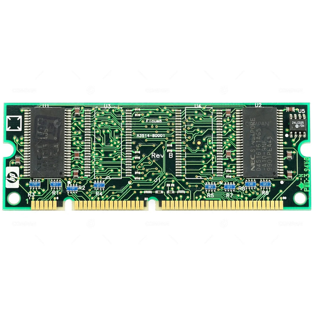 A3513-60001 HP MEMORY 4MB SDRAM DIMM FOR LASERJET PRINTER 2200 4000 4050N 4100 8000 8100 8550 C4140A, C4140AX, B-0001