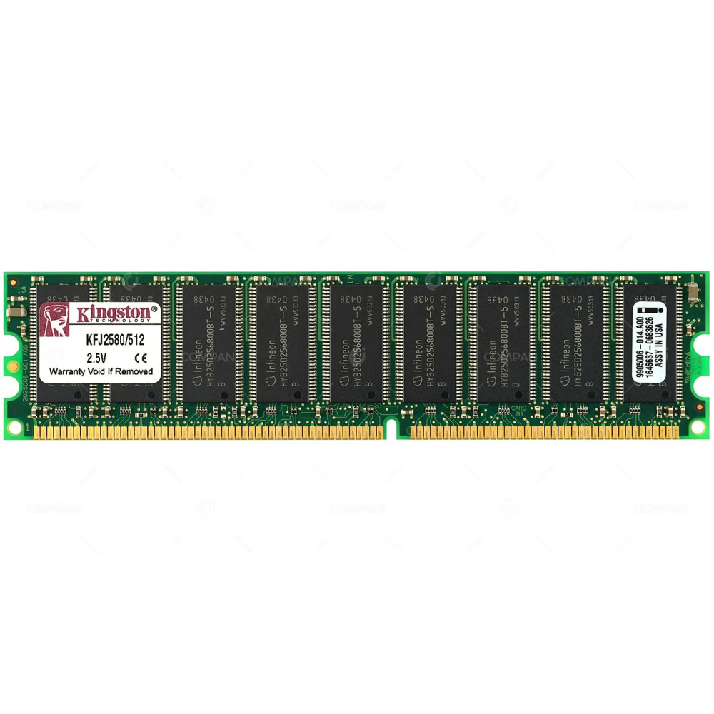 KFJ2580-512 KINGSTON 512MB DDR2 266MHZ PC2-2100 ECC UNBUFFERED MEMORY -