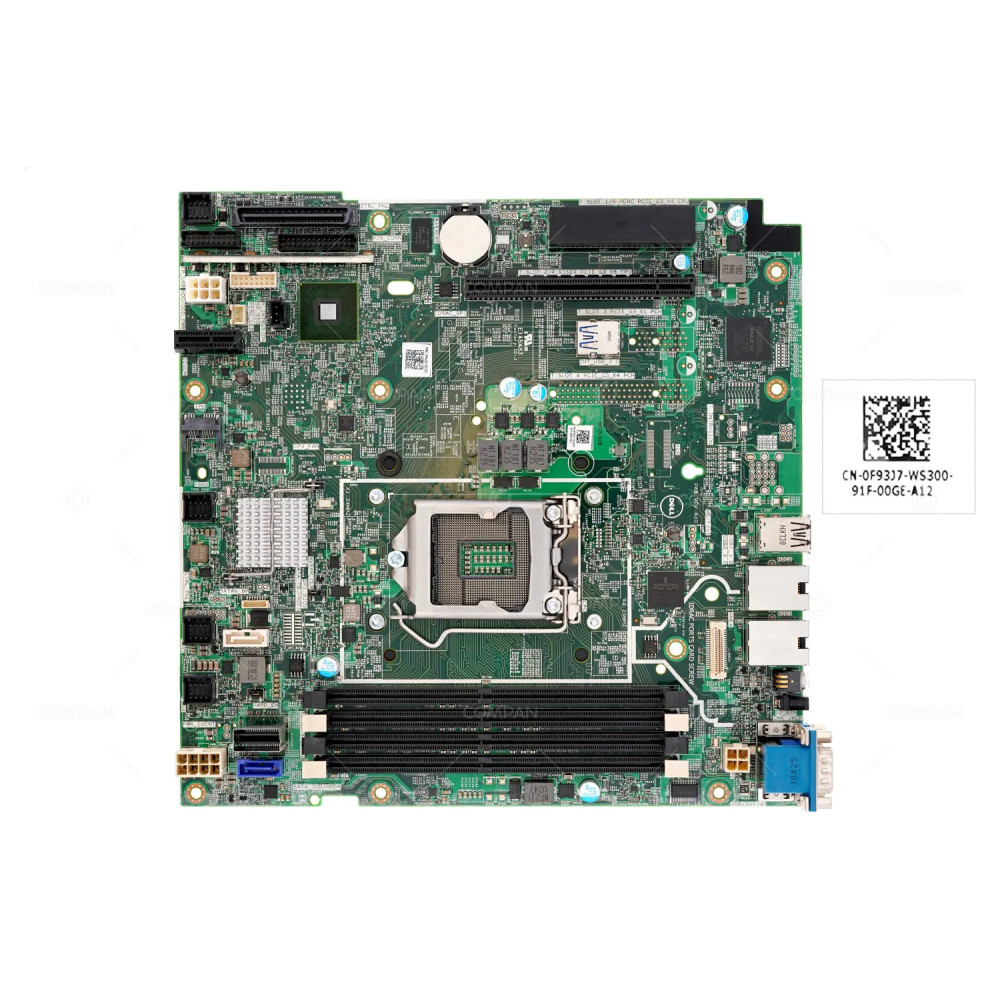 F93J7 DELL SERVER MAINBOARD SOCKET LGA1151 FOR POWEREDGE R230 R330 0F93J7
