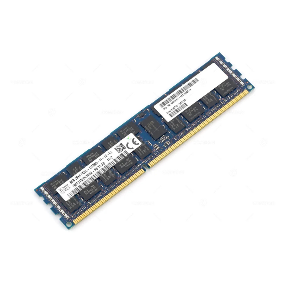 7042208 SUN ORACLE MEMORY 8GB 2RX4 PC3L 12800R DDR3 HMT31GR7CFR4A-PB