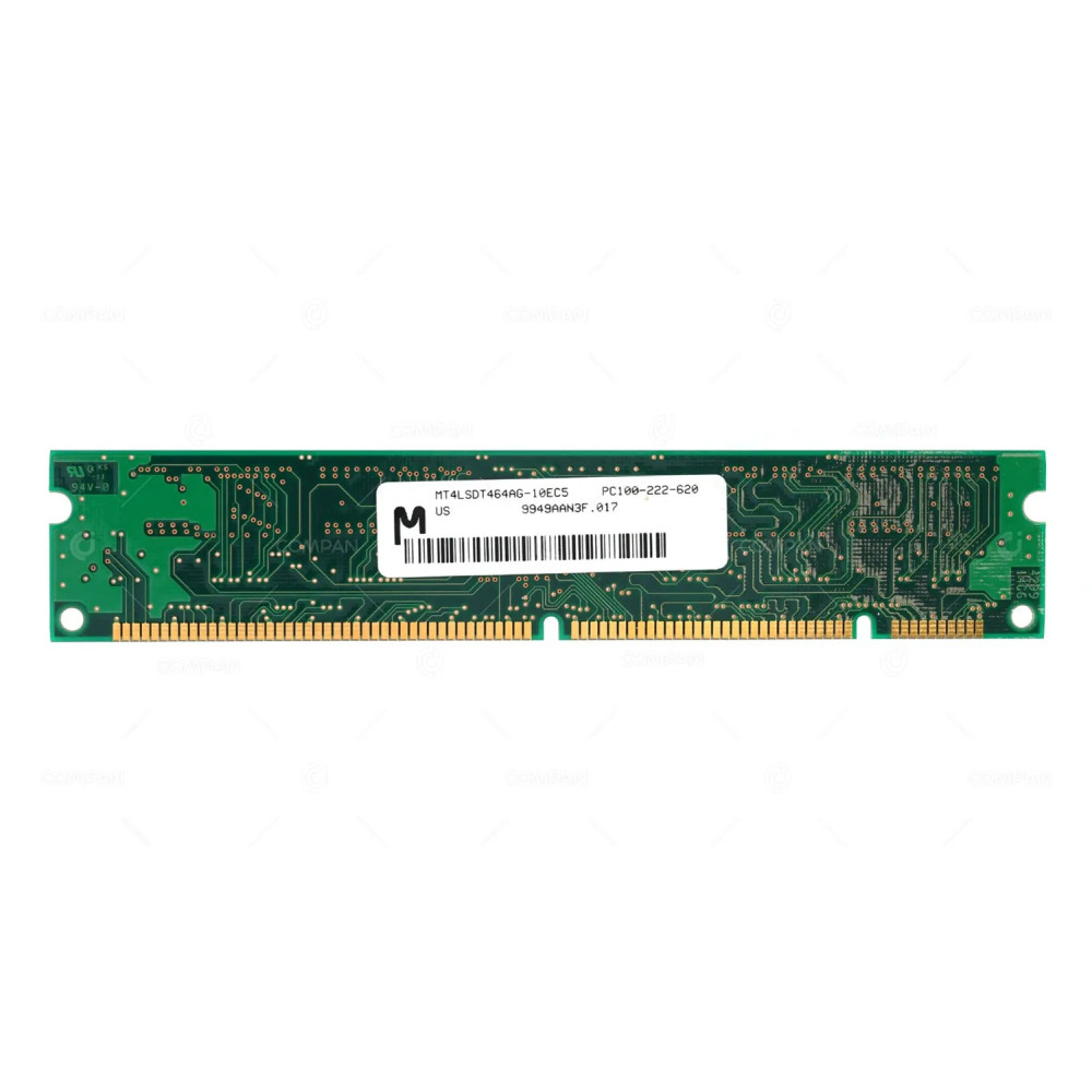 MEM-3660-32U64D DISRAM MEMORY 32MB PC100 100MHZ 168 PIN SDRAM MT4LSDT464AG-10EC5
