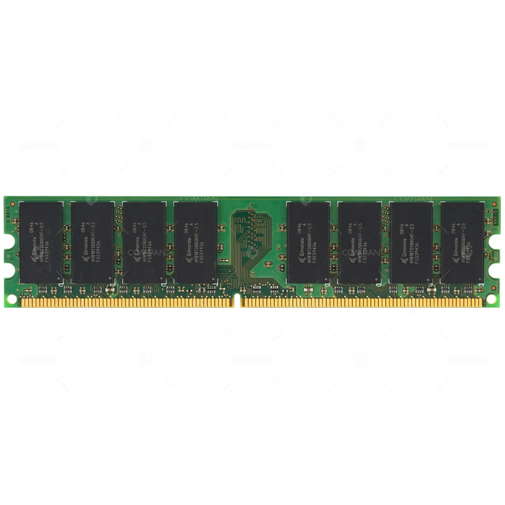 HYS64T512020EU-2.5-A  Qimonda 4GB 2Rx8 PC2 6400U 800MHZ MEMORY