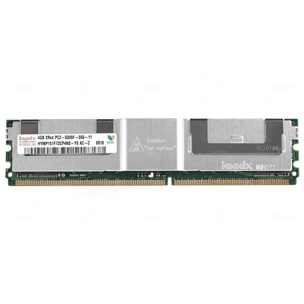 HYMP151F72CP4N3-Y5 / HYNIX DDR2 MEMORY 4GB / 2RX4 / PC2-5300F / 667MHz
